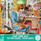 Ceaco - Paws Gone Wild - Kittens In The Bedroom - 550 Piece Jigsaw Puzzle