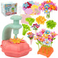 SOYUB Flower Bouquet Craft Kits - for 3 4 5 6 7 8 9 10+ Kids DIY Arts & Crafts Toys - Creative Birthday Gifts for Girls - Presch