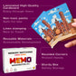 MEMO Washington, D.C. Landmarks - Memory Matching Card Game for Adults, Kids & Teens - Fun & Educational Family Friendly Concent