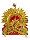 Bookmycostume Shri Ram Hindu God Crown Mukut Kids & Adults Fancy Dress Costume Accessories 6-12 Years