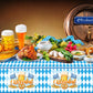 3 Pieces Oktoberfest Tablecloths Oktoberfest Party Supplies Oktoberfest Plastic Table Cover For Oktoberfest Party Favors Supplies Decoration