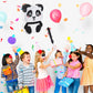 Lewtemi Piñatas For Birthday Party Colorful Piñata With Stick, Blindfold, Confetti For Adults Birthday Baby Shower Party Supplies(Panda Style)