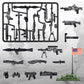 MaozyHomie 54 Pcs Military U.S.  Pack - U.S.-Vietnam War Toy Set - Compatible with Major Brands  3 Years and Up