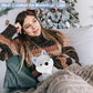 Suzzipals Heatable & Coolable Wolf Stuffed Animals, Cute Microwavable Heating Pad Plushies For Soothing & Relaxation, Stuffed Wo