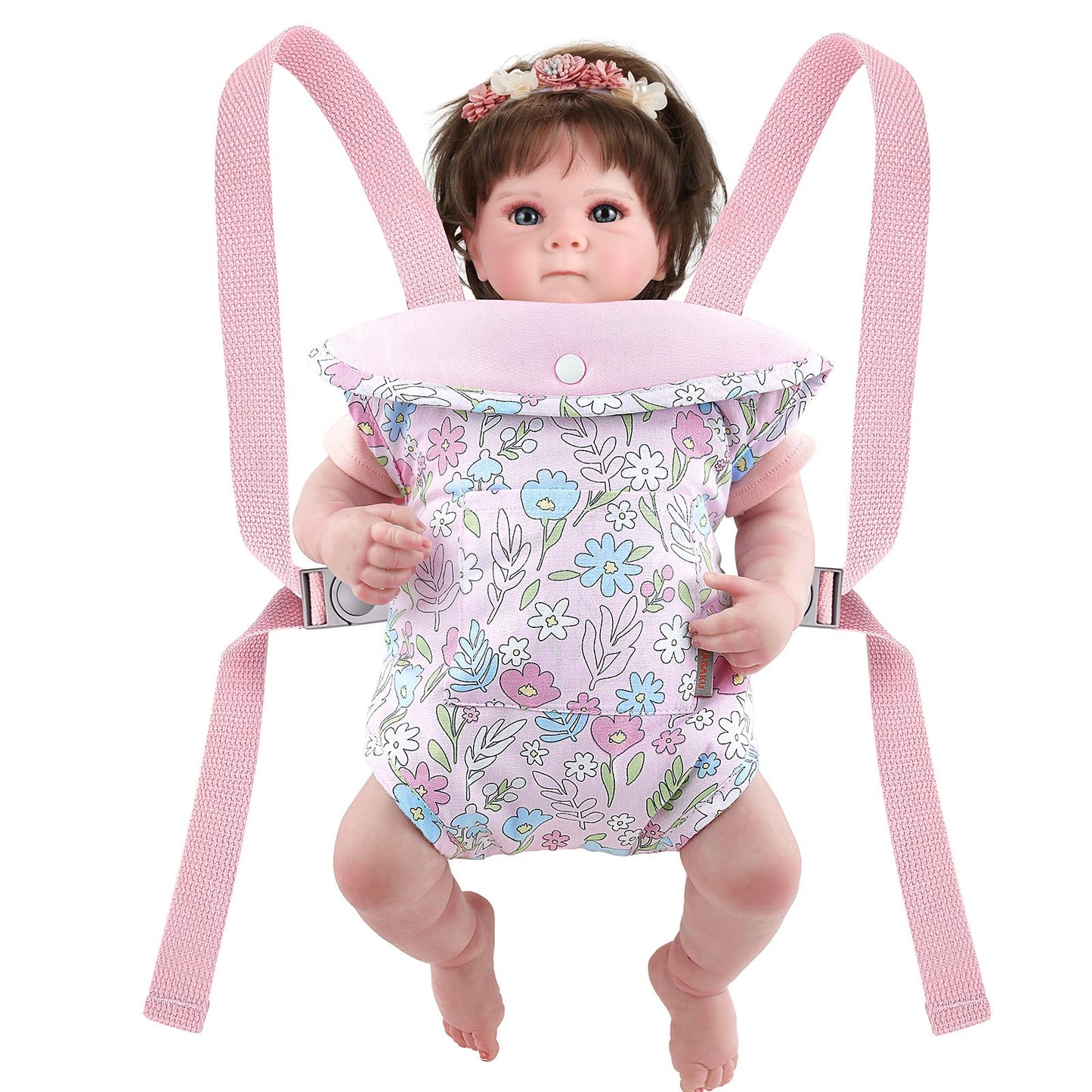 Gagaku Baby Doll Carrier For Toddlers, Doll Carrier For Little Girls, Toy Baby Dolls Sling For Kids, Reborn Baby Doll Accessorie