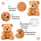 Hydren 6 Pieces Bear Stuffed Animals 8 Inch Plush Bears Toys Soft Bear Doll Bulk For Wedding Present Baby Shower Gender Reveal B
