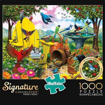 Buffalo Games - Hidden Birds - 1000 Piece Jigsaw Puzzle