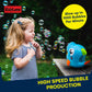 Kidzlane Bubble Maker Machine For Kids - Big Bubbles Speed Blower For Toddler'S Outdoor Party Play - Makes 500 To 1000 Per Minute (Bubble Dolphin)