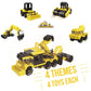 Qstar Mini 16 Car Building Blocks Compatible With Lego Party Favors For Kids, Prizes For Kids Classroom, Goodie Bag Fillers