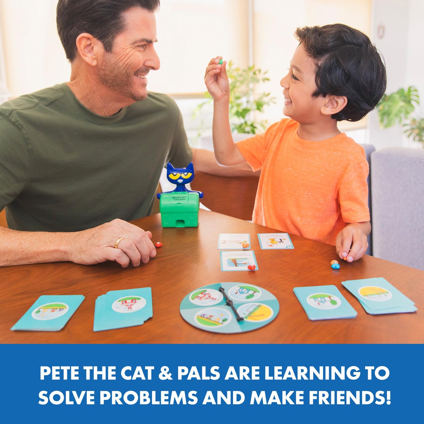Educational Insights Pete The Cat Groovy Friendship Game - Multicolor Board Game for Kids, Ages 4+, Model 2465