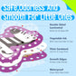 26Pcs Kids Lacing Cards, 26 Double Sided Uppercase Sewing Cards With 26 Colorful Laces, Imagination Development Lacing Toys Games For Children Educational And Learning Activity