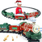 Train Set, Christmas Tree Train Toys For Boys With Smokes, Lights And Sound, Toy Train Set For Under Christmas Tree, Toddler Mod