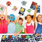 Dorgua Make-A-Face Sticker Set, Make A Space Stickers For Kids Boys, Diy Craft Stickers Face Stickers Decor, Make Your Own Space