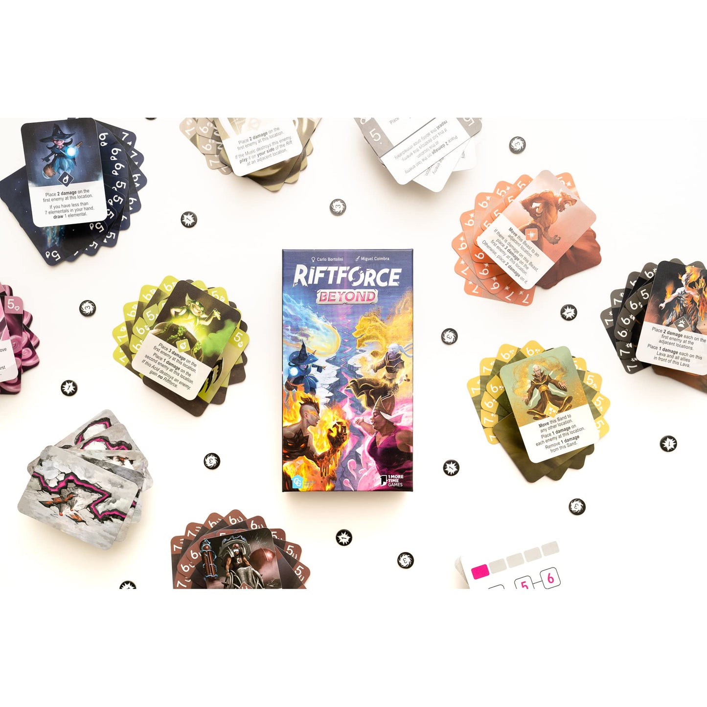 Capstone Games Riftforce: Beyond Expansion - Strategy Board Game for 1-4 Players, Ages 14+, 30 Min Playtime, Plastic, Model CAS-FB4240