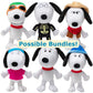 Jinx Official Summer Peanuts Collectible Plush Snoopy, Excellent Plushie Toy For Toddlers & Preschool, Happy Bandana