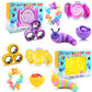 Cevioce 10Pcs Fidget Toys Adults Pack,Stocking Stuffers For Teens Boys Girls,Autism Sensory Toys With Fidget Spinner Slug Magnetic Rings,Squishy Fidget Toys Adhd Stress Relief,Party Favor For Kid-Py