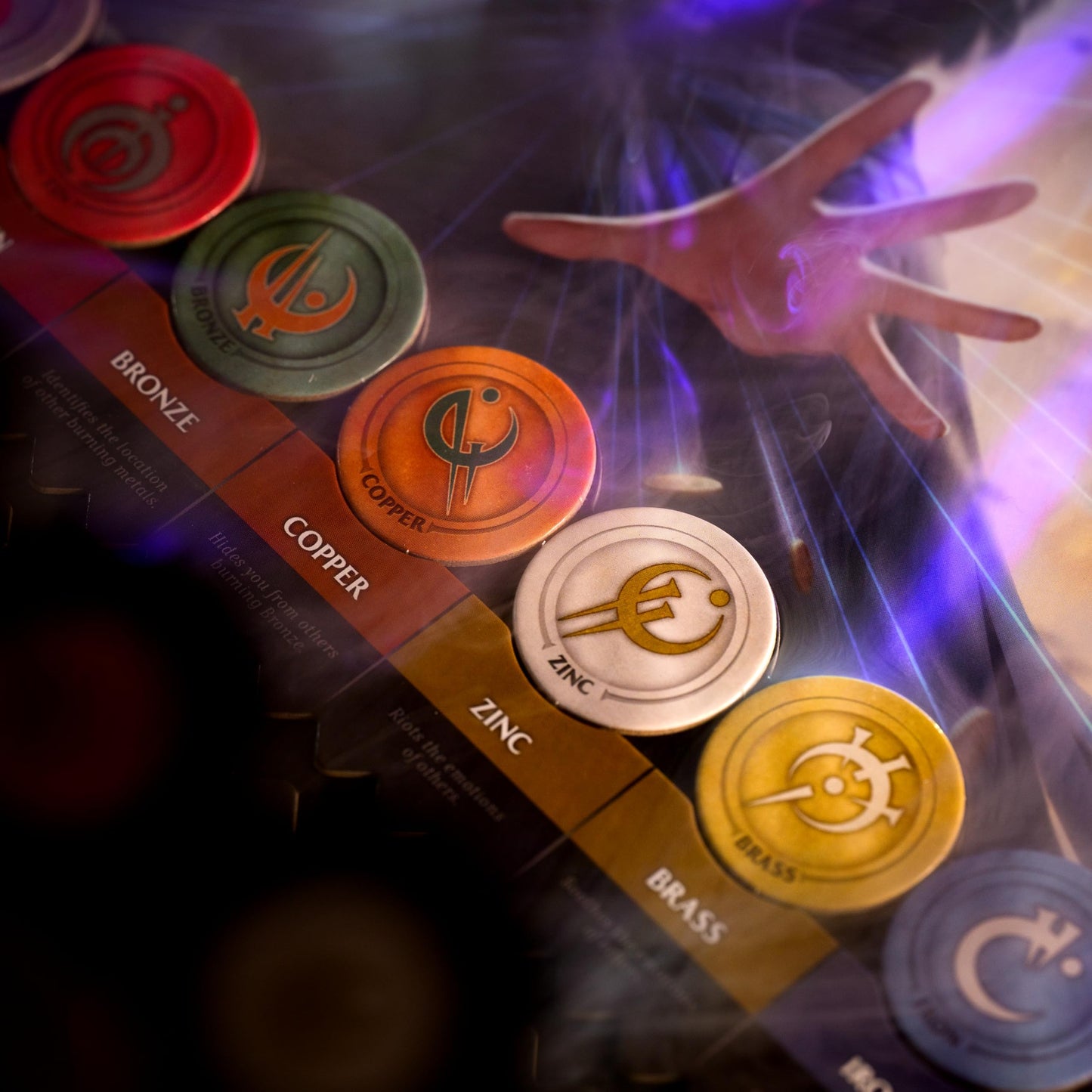 Brotherwise Games Mistborn Deckbuilding Game - Cooperative Card Game - Strategic Gameplay with Cardboard Components