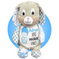 Ear Tube Gifts for Kids - Personalized with name + color choice - Ear Tube Get Well Soon Stuffed Animals - Ear Surgery Recovery