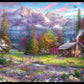Buffalo Games - Chuck Pinson - Inspirations Of Spring - 500 Piece Jigsaw Puzzle For Adults Challenging Puzzle Perfect For Game Nights - Finished Size Is 21.25 X 15.00