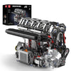 Mould King 10087 L4 Casoline Engine Building Blocks Kit - 1787 Pieces To Build Your Own Mini Engine That Work - Diy Stem Project For Kids, Teens, & Hobby Kit For Adults