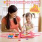 Winblo Toddler Busy Board - Montessori Toys For 1-3 Year Old Girl Birthday Gift, Educational Learning Sensory Busy Book For Two Year Old Girl, Airplane Car Travel Activities Toy For Kids Ages 2-4