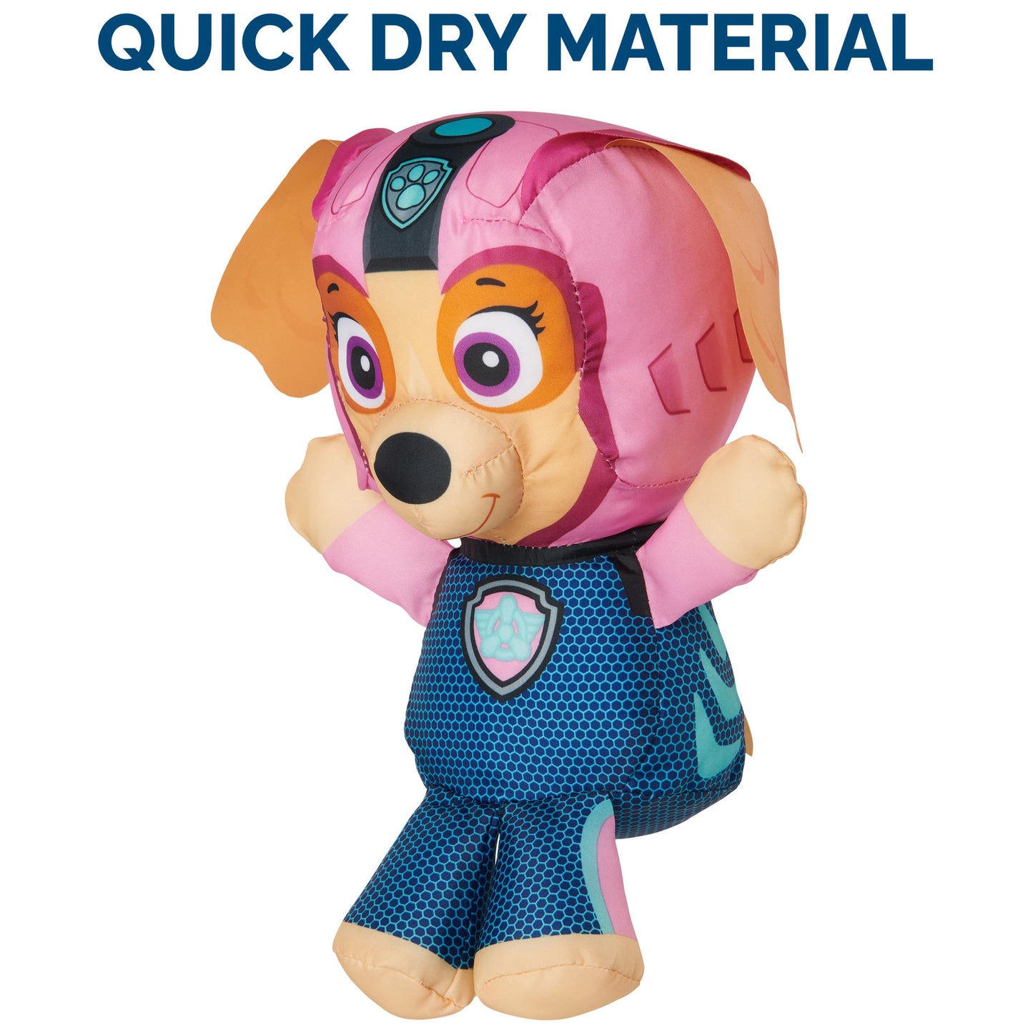 Swimways Paw Patrol Aquapups Skye Swim Huggable, Paw Patrol Toys, Bath Toys & Beach Toys, Floating Water Stuffed Animal For Kids