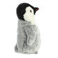 Aurora® Penny Penguin™ Stuffed Animal - Gray 12 Inches - Soft Polyester Plush - Adorable Flopsie™ Model 04081