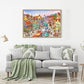 Jigsaw Puzzles for mature-themeds 1000 Piece Puzzle for mature-themeds 1000 Pieces Puzzle 1000 Pieces-Small Town Life