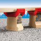 Brio World 33254 - Super Supports - 2 Piece Wooden Railway Set | Enhances Creativity | Compatible with All Brio Train Sets | Sus