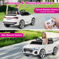 Licensed Audi SQ8 Ride on Car by INFANS, Battery Powered Electric Vehicle for with Remote Control, Adjustable Music, LED Lights,
