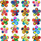 20 Pcs Pop Bubble Fidget Spinners For Party Favors, Hand Fidget Bulk Toys For Classroom Prizes, Halloween Christmas Valentine Gi