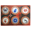 Fish Prawn Crab Dice Game - Asian Lucky Game - mature-themed Dice Game - Lunar New Year Game-BAU Cua Ca Cop - Chinese New Year Dice Game