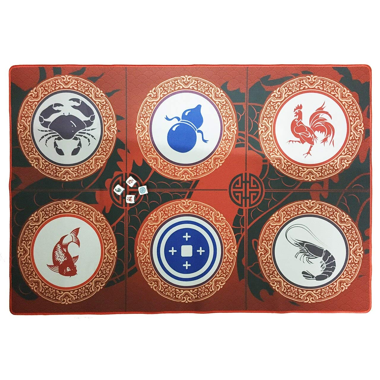 Fish Prawn Crab Dice Game - Asian Lucky Game - mature-themed Dice Game - Lunar New Year Game-BAU Cua Ca Cop - Chinese New Year Dice Game