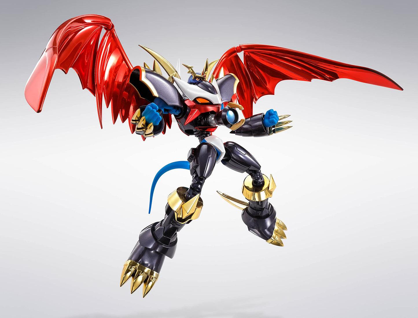 TAMASHII NATIONS S.H.Figuarts Digimon Imperialdramon Fighter Mode Action Figure, 6.29 Inch, Gold-plated, Model BNDI21016