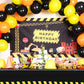 2 PCS Construction Birthday Party Tablecloth Dump Truck Birthday Table Covers for Kids Boys Birthday Construction Party Decorati