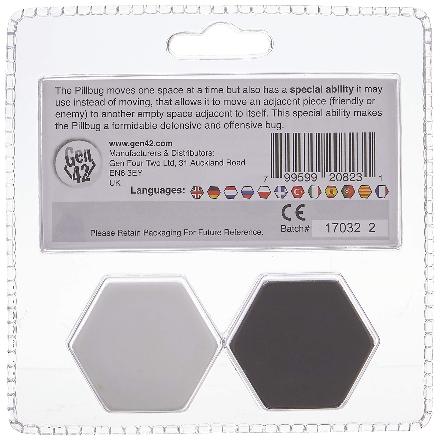 Hive: Pillbug Carbon Expansion Board Game (Tci016)