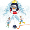 UXSIO Sprinkler Rocket Launcher Outdoor Water Toys, Summer Rocket Sprinkler for Kids, for Boys & Girls Age 3 4 5 6 7 8