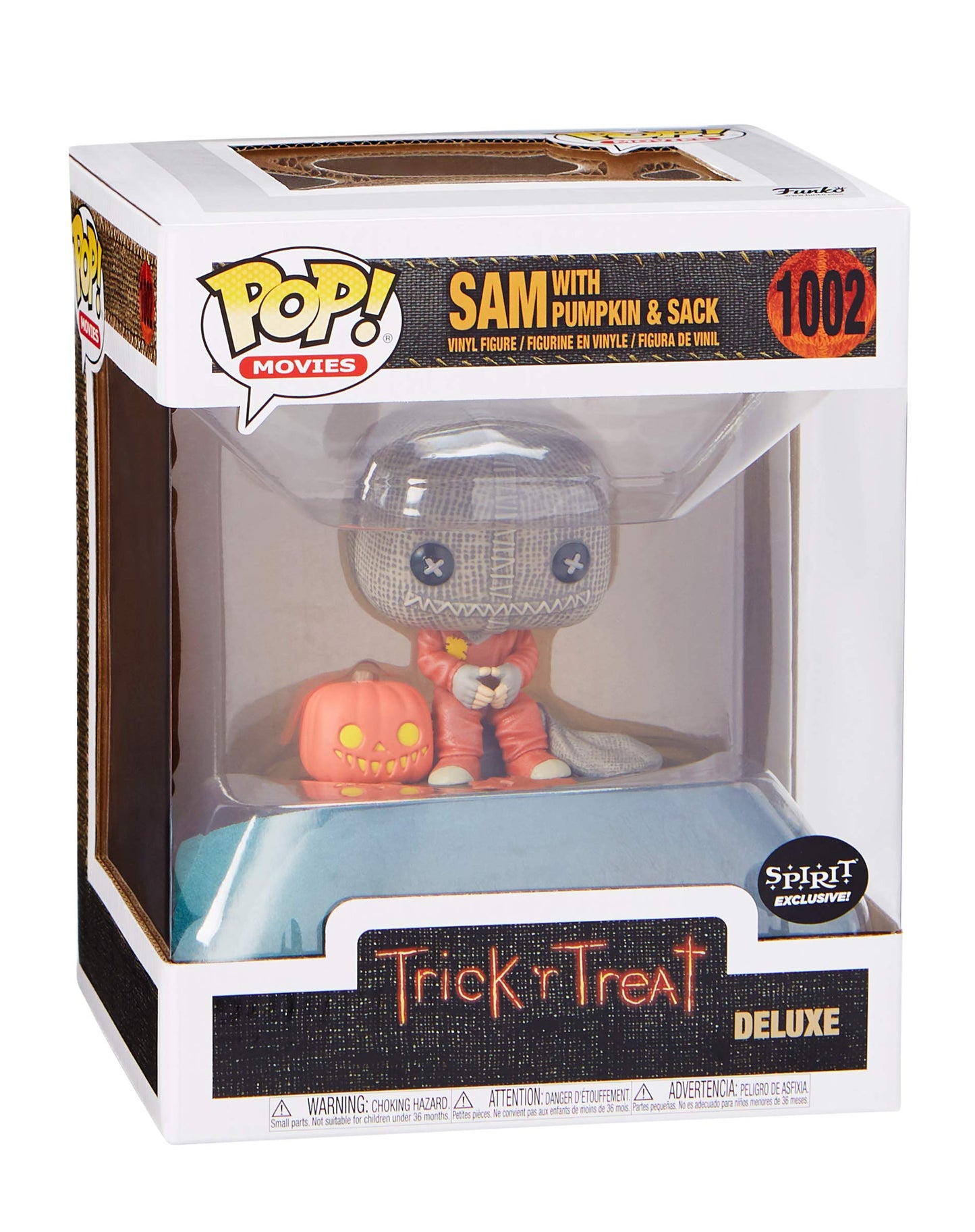 Funko Spirit Halloween Trick 'R Treat Sam Pop! Figure Deluxe