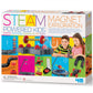 4M Magnet Science Kit for Kids Ages 5+  20+ HandsOn Experiments with 40+ Components, Build Maglev Transporter, Magnetic Racer,