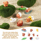 10Pcs Mini Resin Capybara, Miniature Capybara Figures Figurines Tiny Capybara Figures Miniature Garden Accessories Mini Resin Animals Ornaments For Bonsai Miniature Landscape Desktop Dollhouse