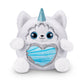 Rainbocorns Puppycorn Rescue (Husky) By Zuru, Collectible Plush, Stuffed Animal Girl Toys, Surprise Egg, Stickers, Syringe Slime, Ages 3+ For Girls, Children