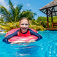 Leitee 8 Pcs Kids Inflatable Donut 21.7 Inch Sprinkle Donut Pool Floats Doughnut Inflatable Swim Tube Swimming Ring Colorful Bea