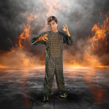 Fire Dragon Child Costume Small 4-6