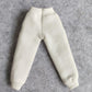 1/12 Scale Action Figure Sweat Pants Clothing For 1:12 6Inch Male Action Figure Doll (White)