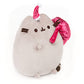 Gund Santa Claws Pusheen Holiday Plush Stuffed Animal Cat, Gray And Pink, 9.5