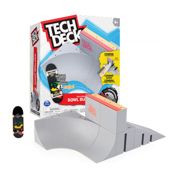 Tech Deck  Bowl Builder X-Connect Park Creator  Customizable and Buildable Ramp Set with limited availability Fingerboard  Kids Toy for Ages 6 and up