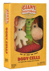 Giant Microbes Body Cells Themed Gift Box, Biology Gifts, Science Teacher Gifts, Cell Biology, Cell Plush, Bag Charms