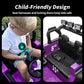 Hikiddo 24V Kids Ride On Car, Kids Electric Vehicles Car Ride On Toy Truck For Toddlers W/Remote Control, 400W Motor - Purple