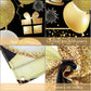IMISI 21st Birthday Banner - Black Polyester Decorations for Men's Birthday Party