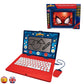 Lexibook, Spider-Man, Bilingual and Educational Laptop Spanish/English, Toy for Children, 170 Activities to Learn, Play Games an